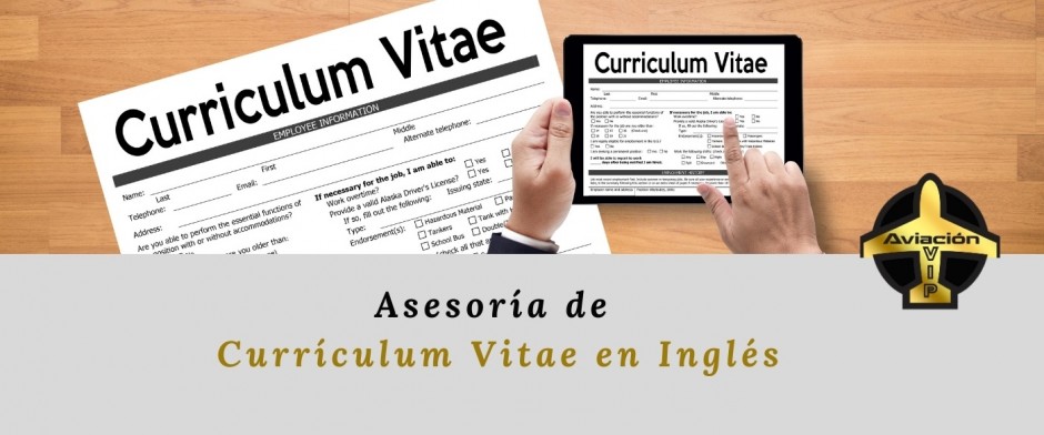 Asesoría de Currículum Vitae en Ingles