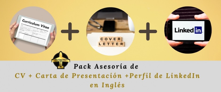 Pack Promocional: CV + Carta de Presentación + Perfil de LinkedIn